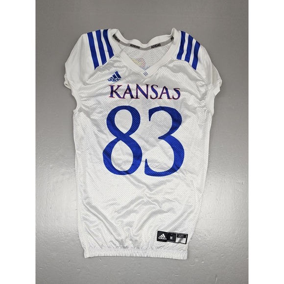 Adidas Kansas KU Jayhawks Practice  Jersey #83 Mens Medium. Player Issued‎ 2021 - Picture 1 of 8